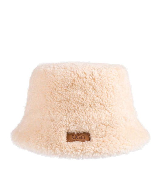 UGG Curly Wool Bucket Hat 