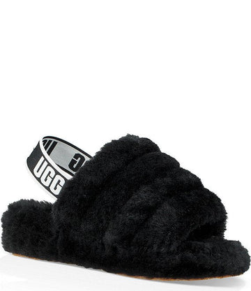 Women's Fluff Yeah Slide - Black